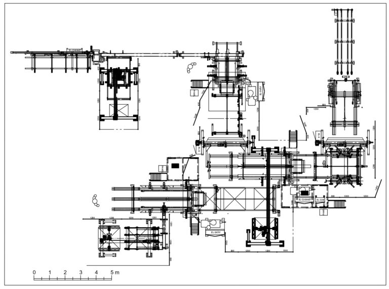 Palettenfertigungslinie IMH Kombiline GP X1600+