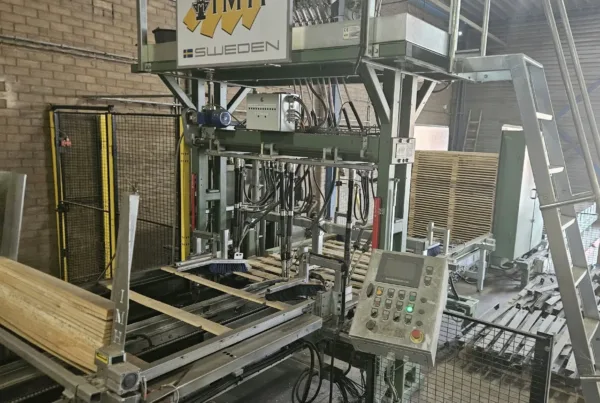 Deckmaschine für Paletten IMH SDM 1500 mit Palettenstapler, 2022