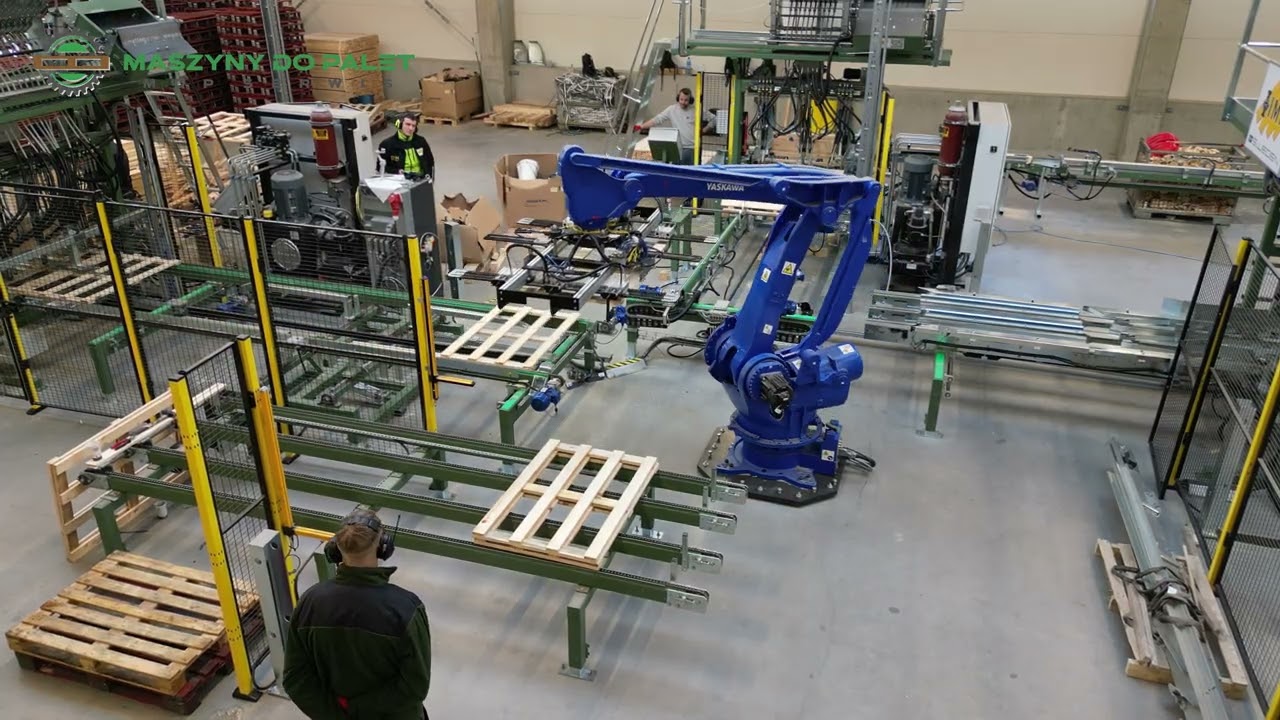 Palettenfertigungslinie IMH Kombiline ST X1600