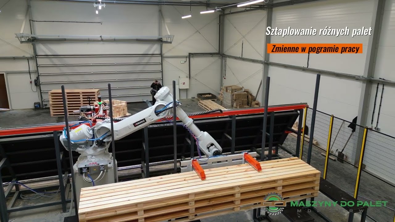 Modul 01 - CNC-Palettennagelmaschine der Serie Palletmax