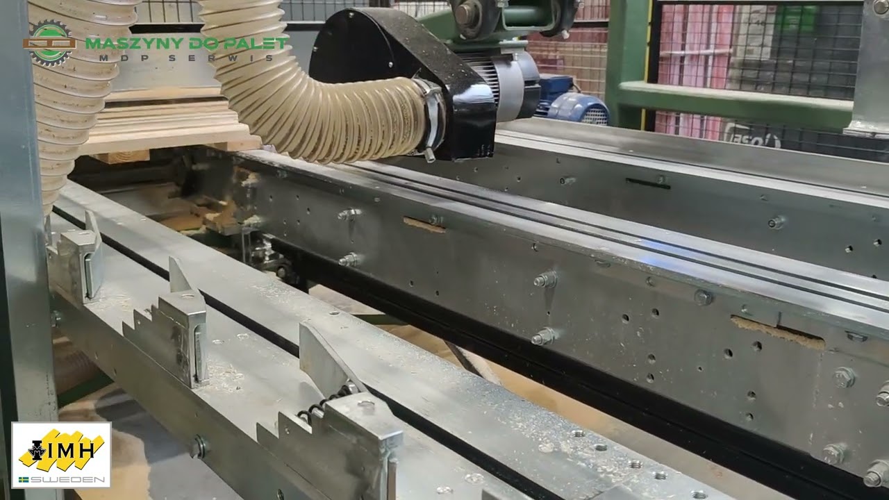 Palettenfertigungslinie IMH Kombiline AM X1500