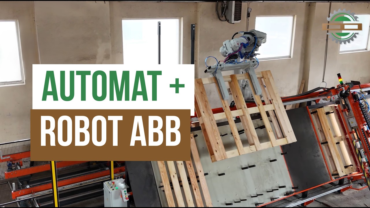 Modul 01 - CNC-Palettennagelmaschine der Serie Palletmax