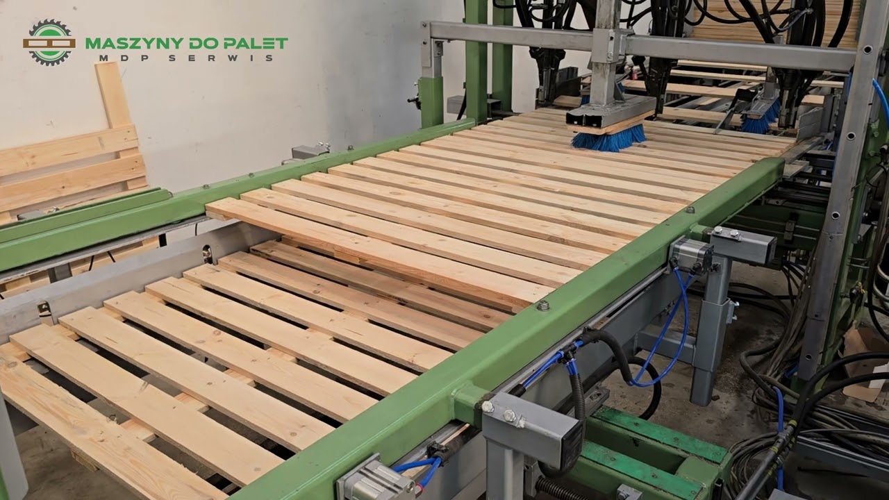 Palettenfertigungslinie IMH Kombiline DM X1500