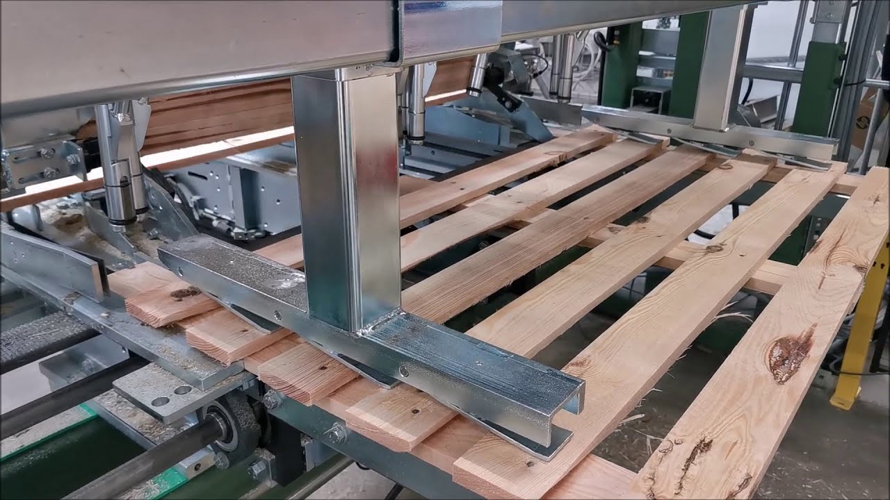 Palettenfertigungslinie IMH 2STEP X1000