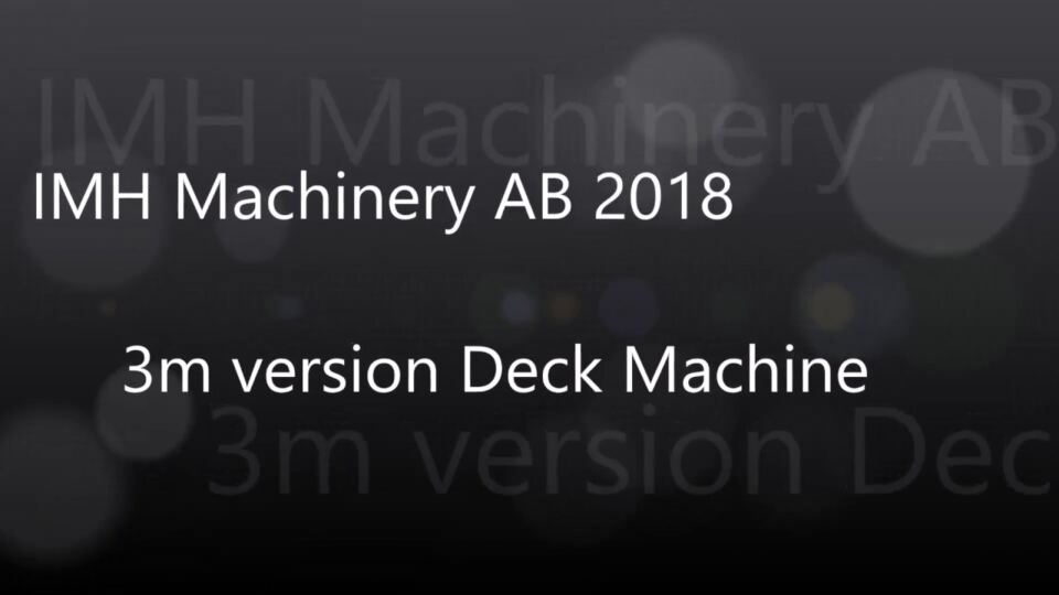 IMH Deckmaschine für Paletten