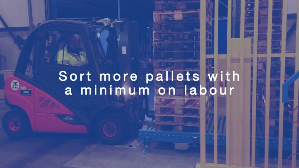 MPSR Sorting Lines - CekamonSaws Pallet Sorting
