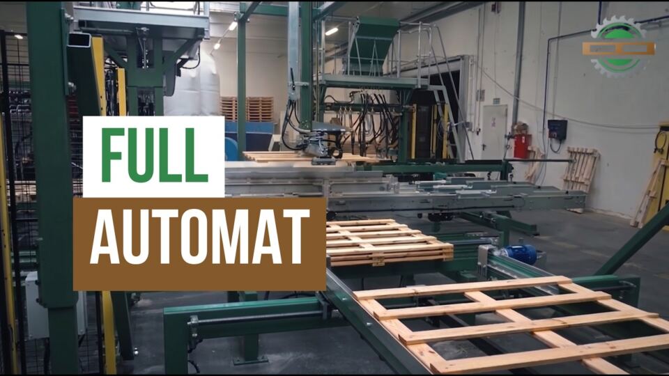 Linie für Holzpaletten IMH Machinery AB
