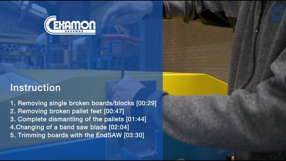 Instruction PalletSAW - CekamonSaws